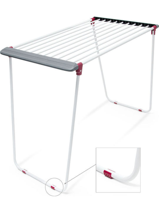 Relaxdays Folding Floor Clothes Drying Rack 91x63cm