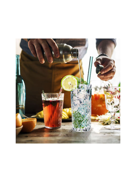 Relaxdays Set Pahare Din Sticlă 330ml 6 Bucăți