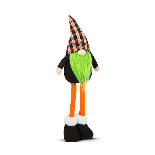 Dekorative Weihnachtsmann Orange Stoff 60x60x22cm