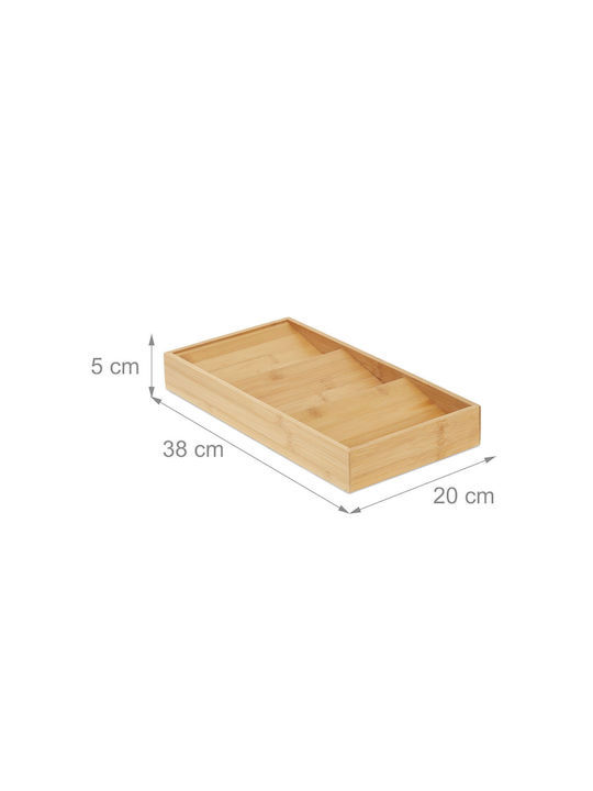 Relaxdays Spice Organizer from Bamboo Beige