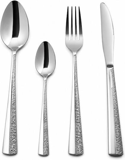 Galifas Besteckset Edelstahl Silber 72Stück mit Koffer