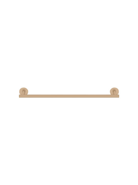 Sanco Gaea Bathroom Rail Wall-Mounted with Screws Gold