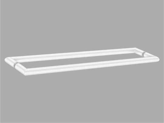 Sanco Bathroom Rail Double Wall-Mounted with Screws Copper