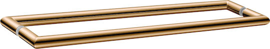 Sanco Bathroom Rail Double Wall-Mounted with Screws Copper