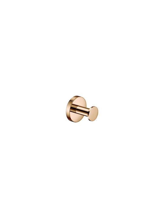 Sanco Gaea Single Bathroom Hook With Screws Red
