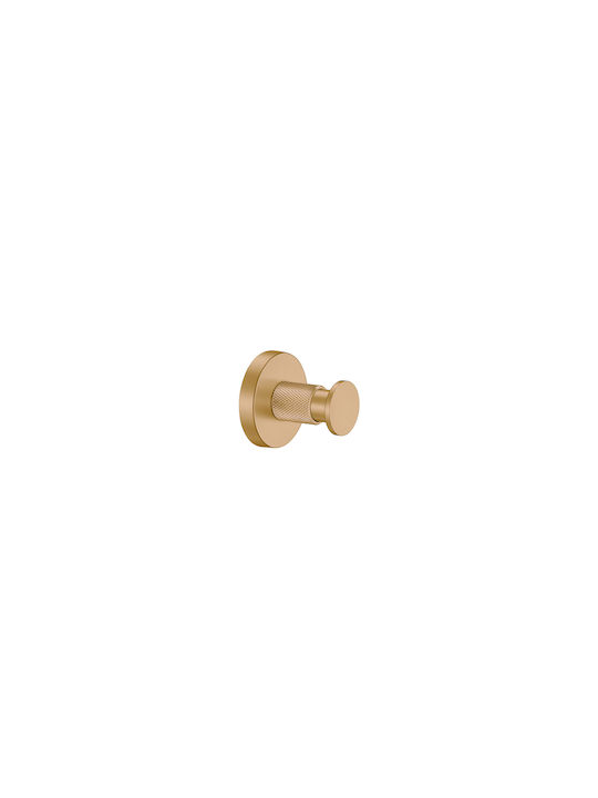 Sanco Dorian Bathroom Hook Single with Screws 104x5cm Grey
