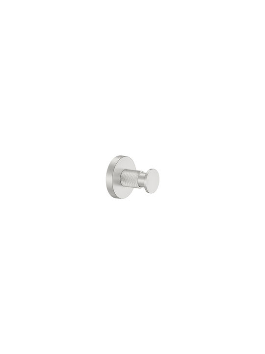 Sanco Dorian Bathroom Hook Single with Screws 104x5cm Grey
