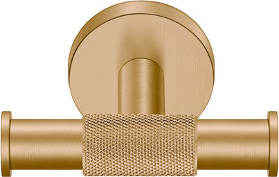 Sanco Dorian Double Bathroom Hook With Screws Brown