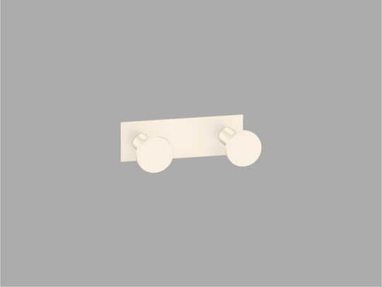 Sanco Bath 00682-M26 Double Bathroom Hook With Screws Copper