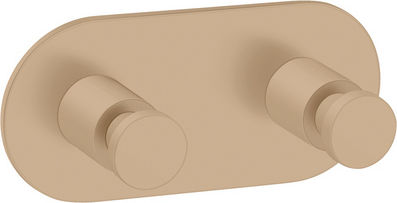 Sanco Ergon 00646-М101 Двойна Кука За Банята С Винтове Бяла