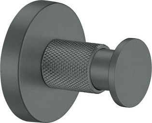 Sanco Dorian Bathroom Hook Single with Screws 103x5cm Brown
