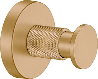 Sanco Dorian Bathroom Hook Single with Screws 103x5cm Brown