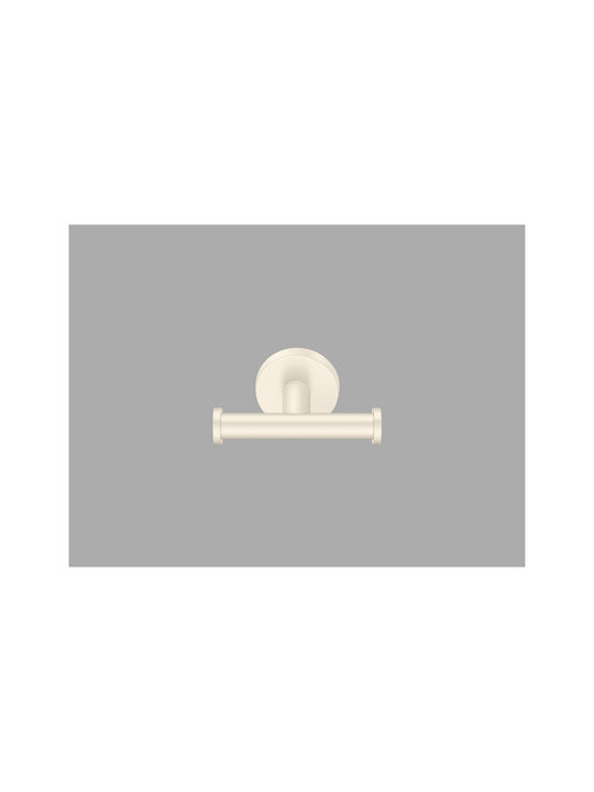 Sanco Gaea Double Bathroom Hook With Screws Red