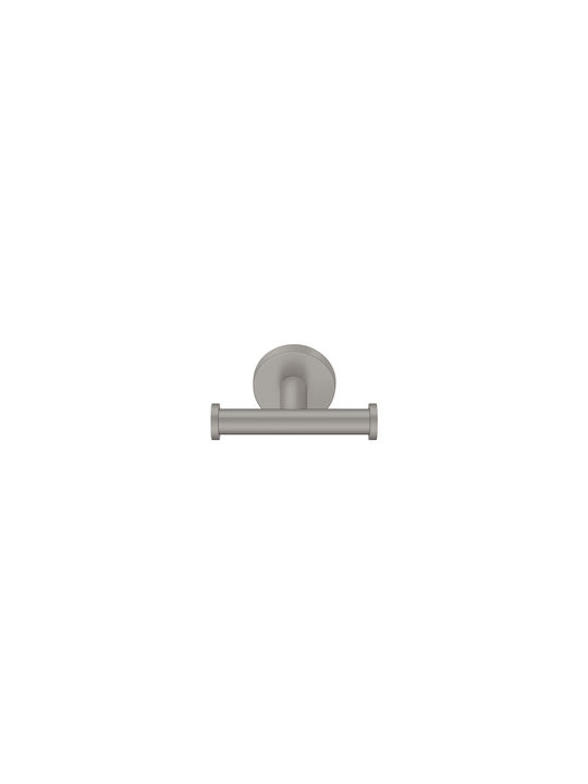 Sanco Gaea Double Bathroom Hook With Screws Red