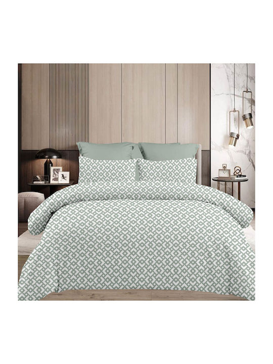Astron Italy Chiara Σετ Σεντόνια Υπέρδιπλα 240x260εκ. Petrol (4τμχ)