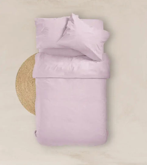 Borea Solid Single Bed Sheet with Rubber Hugger 100x200+25cm Veraman