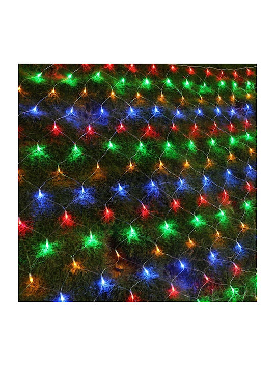 240 Лампички LED 3м x 200см RGB Тип Мрежа