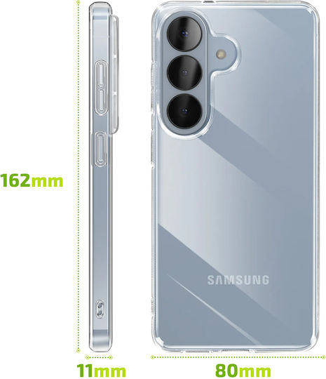 Bigben Husa Samsung Galaxy S26 Plus TPU Moale Transparentă Rezistentă La Șocuri Anti-Îngălbenire