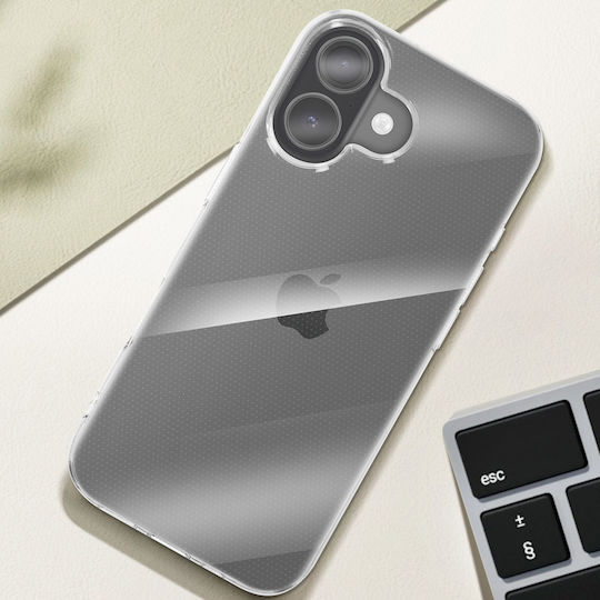 Mayaxess Case Iphone 17 Shockproof Soft Silicone Reinforced Edges Transparent