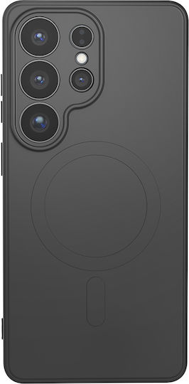 Bigben Handyhülle Galaxy S26 Ultra Aus Weichem Silikon Mit Weichem Touch-Finish Magnetisch Schwarz