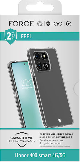 Force Case Case Honor 400s Shockproof 2m Feel 50% Recycled Anti-yellowing Transparent