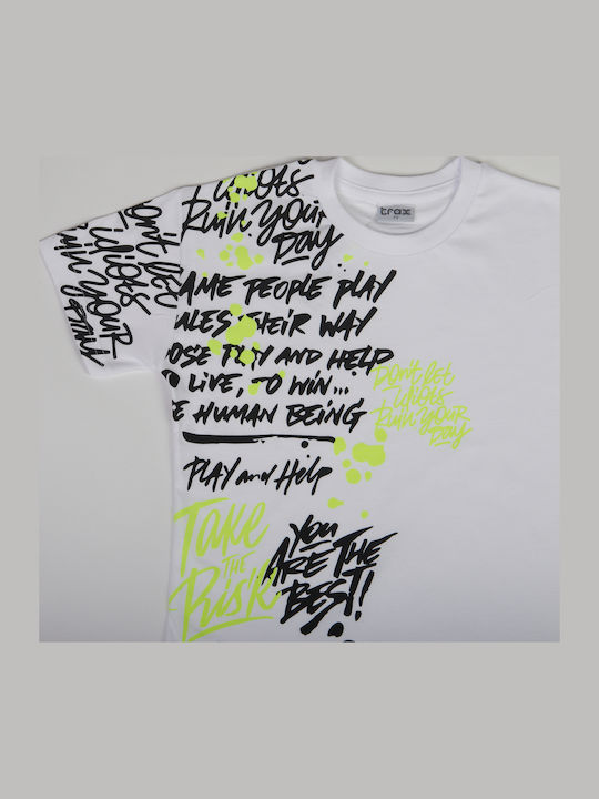 Trax Tricou Alb