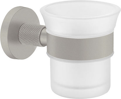 Sanco Dorian 121301-A75 Wall Mounted Glass Brown Cup Holder