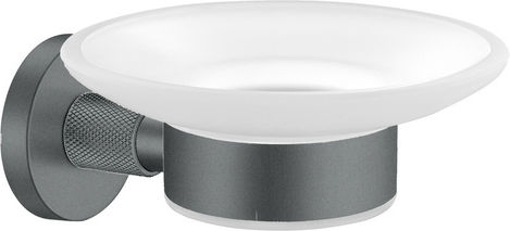 Sanco Dorian 121302-M116 Wall Mounted Black Soap Dish