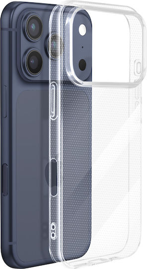 Mayaxess Case Iphone 17 Pro Max Shockproof Soft Silicone Reinforced Edges Transparent