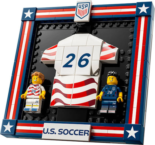 LEGO Editions 2026 U S Soccer National Team Jersey за 10+ Години 167 Бройки