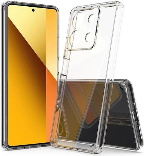 Handyhülle Flippy Kompatibel Xiaomi Redmi Note 13 Pro 4G TPU Hülle Kameraschutz 1,5 Mm Transparent