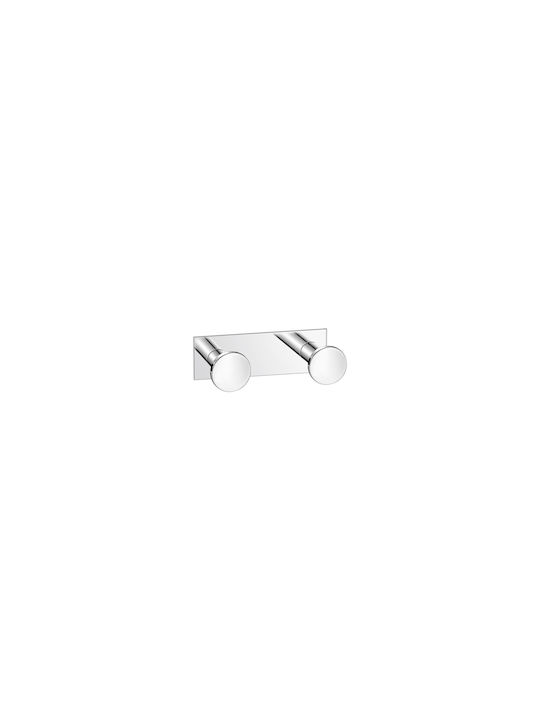 Sanco Bath Double Bathroom Hook With Screws Bronze