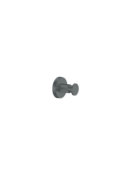 Sanco Dorian 190650-A03 Кука за Банята Едно С Винтове 5.5x5см Сребрист