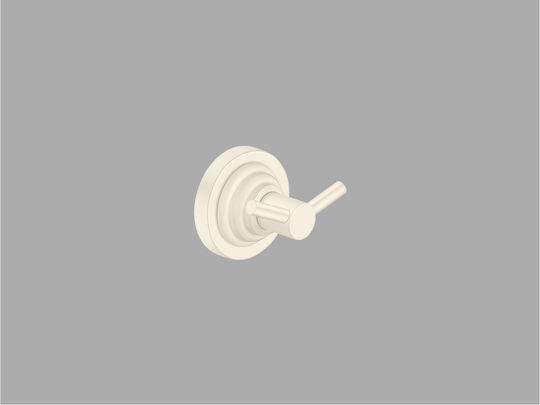 Sanco Vintage Double Bathroom Hook With Screws Bronze