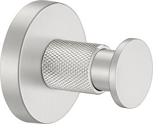 Sanco Dorian 190650-A03 Badezimmerhaken Einzel mit Schrauben 5.5x5cm Silber