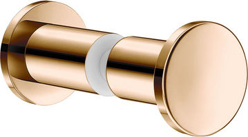 Sanco Glass Double Bathroom Hook With Screws Bronze