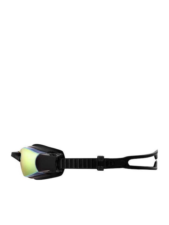 Nils Adults' Yellow Swimming Goggles