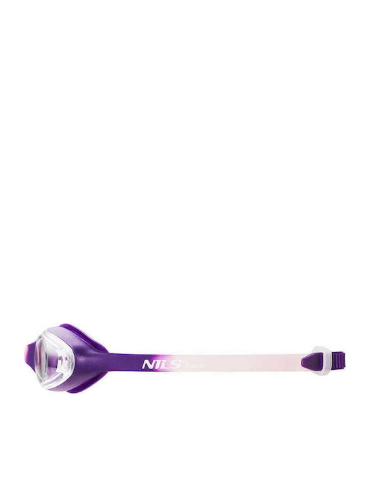 Nils Swimming Goggles Kids Purple