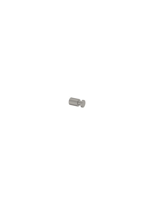 Sanco Ergon 00690-M101 Badezimmerhaken Einzel mit Schrauben Weiß