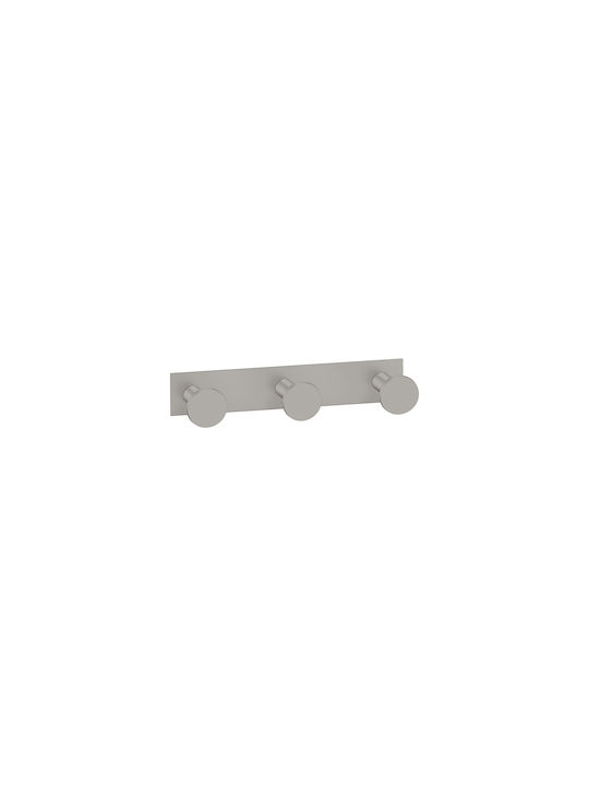 Sanco Bath 00683-M25 Cârlig Triplu Suport Prosoape Montat Pe Perete Cu Șuruburi Bronz