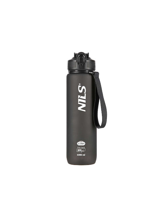 Triton Wasserflasche 1000ml Schwarz