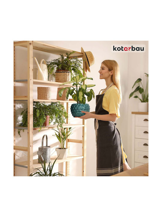 Kotarbau Σετ 2 Γλάστρες Πήλινες Turquoise Kotarbau Σετ 2 Γλάστρες Πήλινες Turquoise
