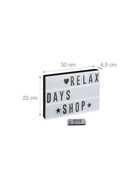 Relaxdays Weißer Blumentopf 30x30cm