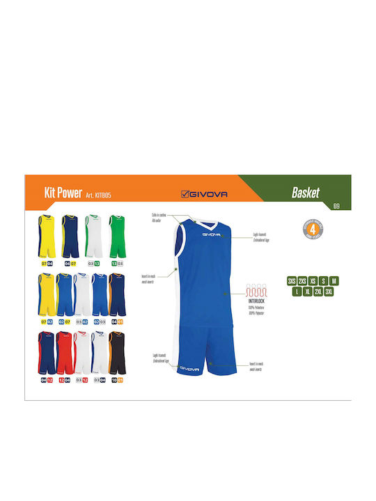 Set Echipament Power Pentru Adulți/Copii De Basket