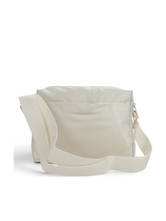 Fabric Women's Shoulder Bag White
