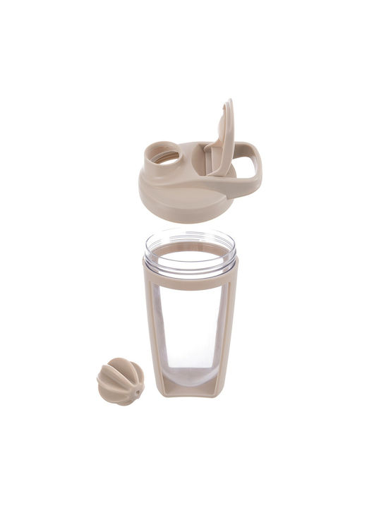 Orion Shaker Πρωτεΐνης 700ml Πλαστικό Μπεζ