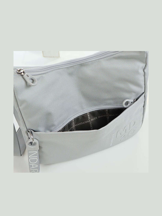 Fabric Women's Shoulder Bag Grey