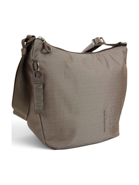 Fabric Women's Shoulder Bag Taupe