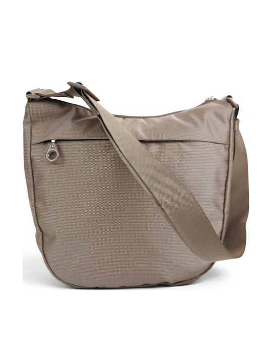 Fabric Women's Shoulder Bag Taupe