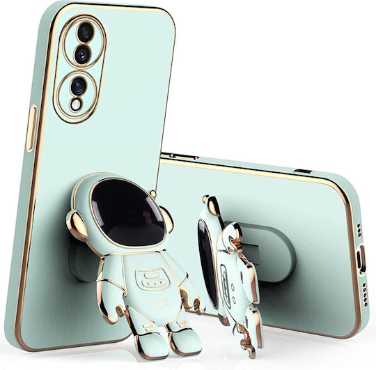 Husă Telefon 2în1 Flippy Compatibil Huawei P50 Pro Husă TPU Inclusă Stand Tip Astronaut Protecție Cameră Verde